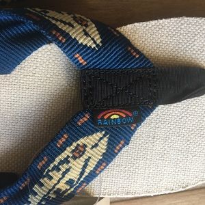 Rainbow Shoes - Hemp Fish Rainbow Flip Flops NWT women medium Rainbow Shoes - Hemp Fish Rainbow Flip Flops NWT women medium